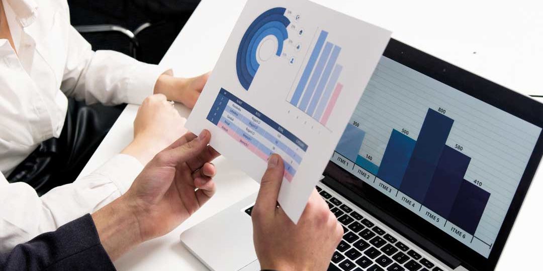 People at a laptop having a financial review